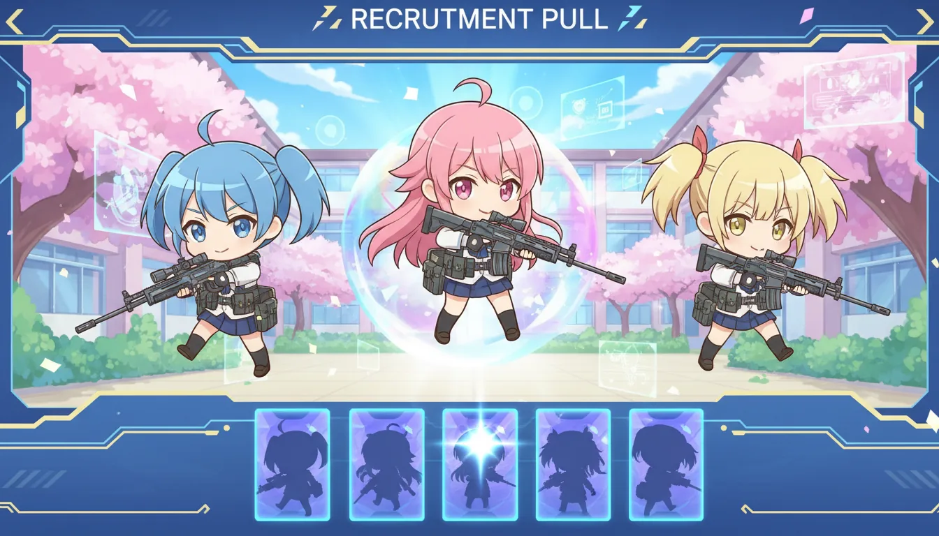 Blue Archive gacha game