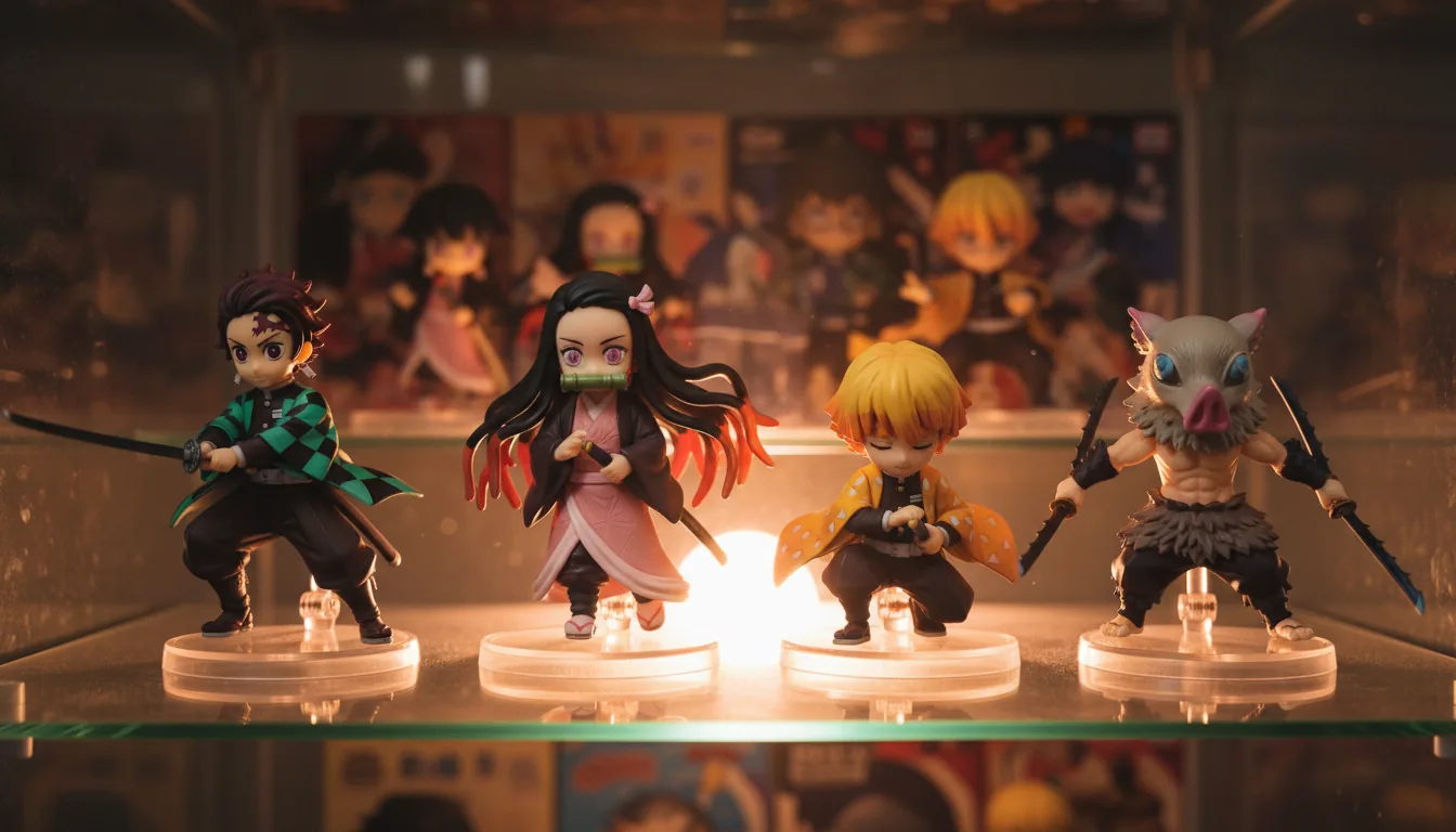 Demon Slayer gashapon figures