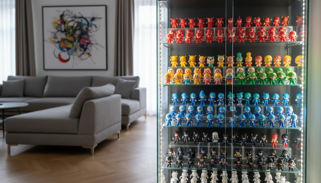 Gashapon display ideas