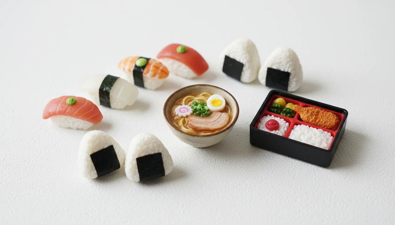 Miniature food gashapon series