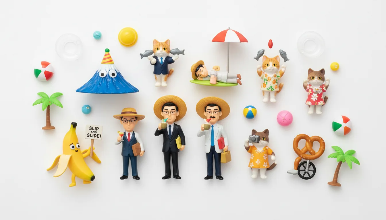 Weirdest gashapon series